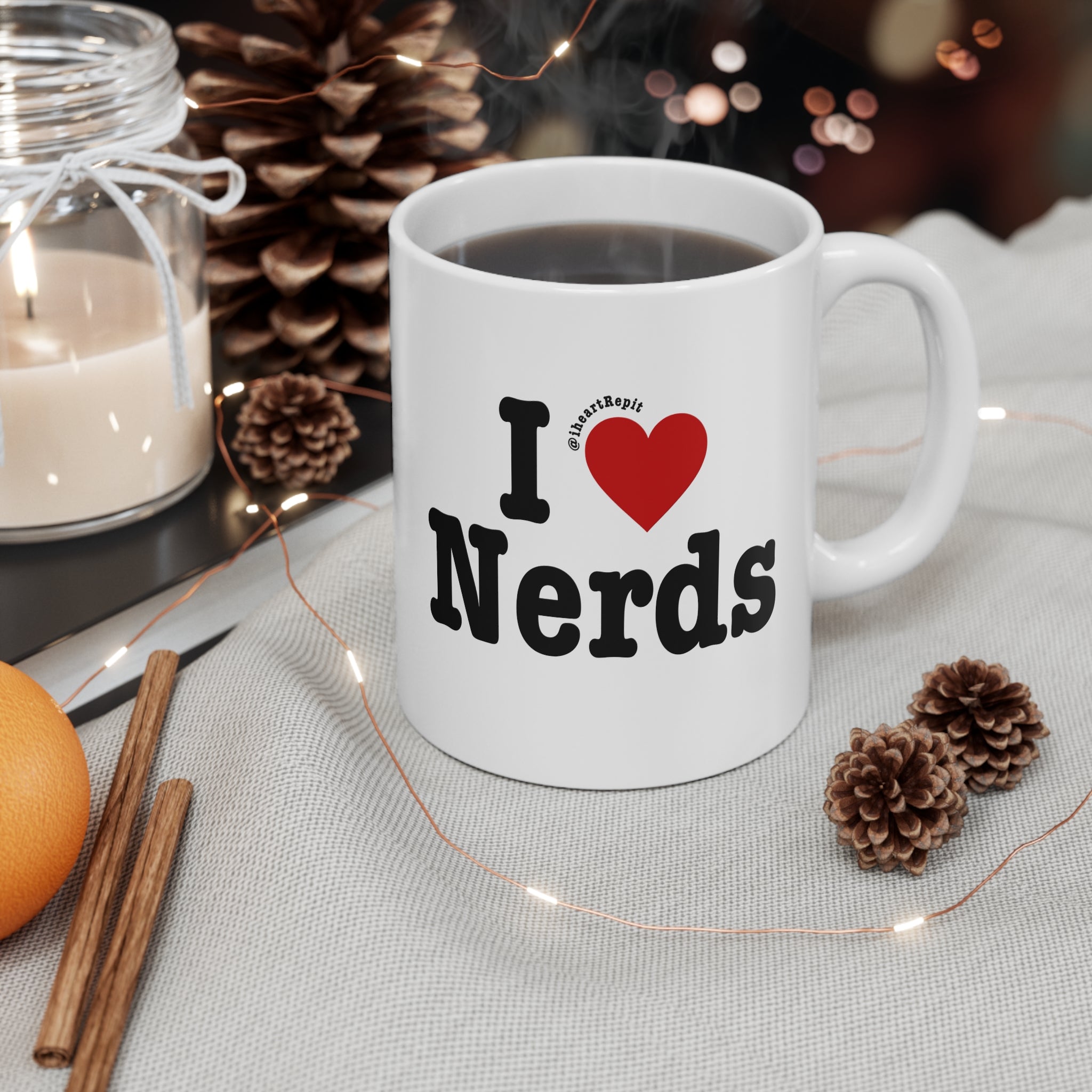 I Heart Nerd Mug